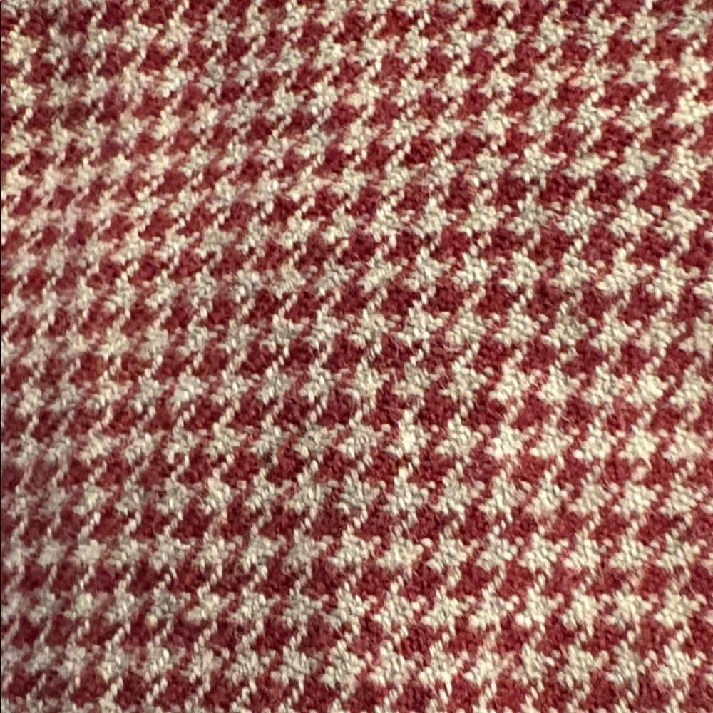 Old Navy Men's Burgundy & Grey Checkered Flannel Shirt XL - Picture 3 of 3